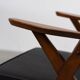 Leather lounge chair by Dal Vera