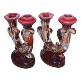 Double candle holder