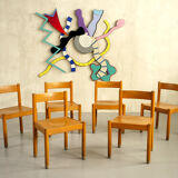 Set of 6 chairs, France 1960