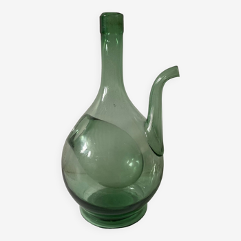 Vintage blown glass decanter