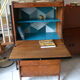 Vintage secretary inclined oak 50s/60s