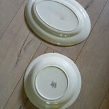 2 old dishes Digoin and Sarreguemines
