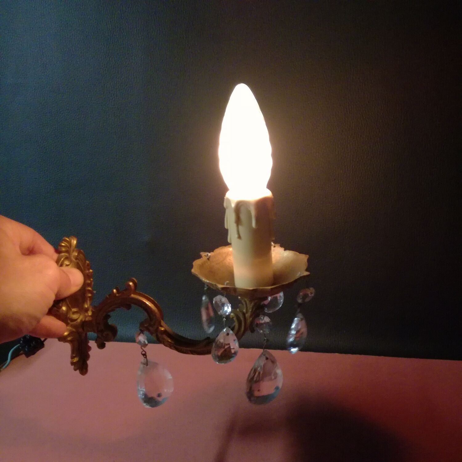 Louis XVI style bronze sconces