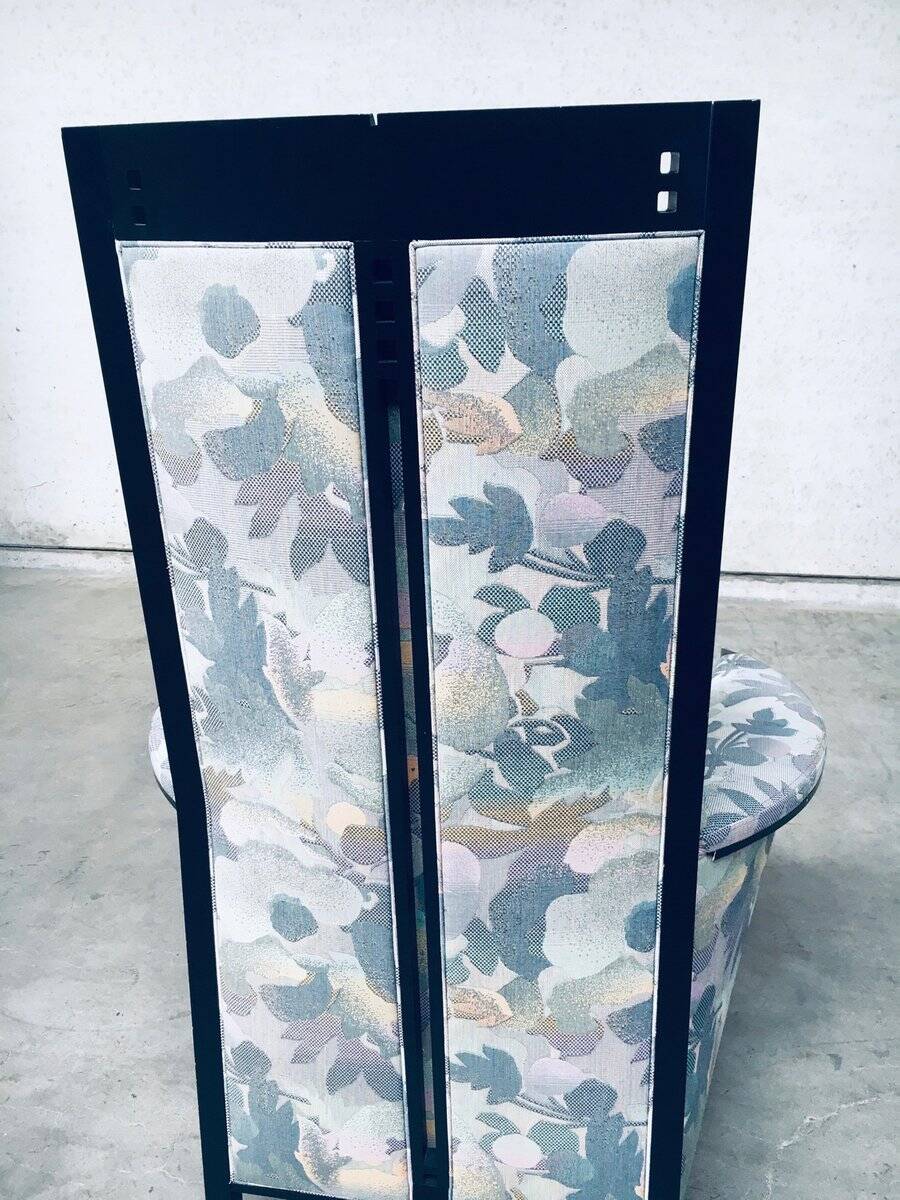 Galaxy Peggy High Armchair by Umberto Asnago for Giorgetti, Italy, 1990s