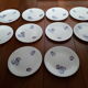 10 dessert plates from the Longchamp factory