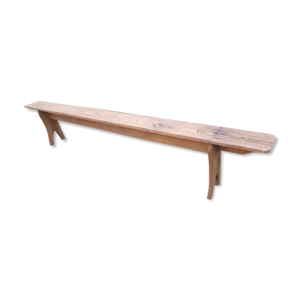 Banc en bois banc de ferme "avoine"