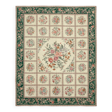 Handmade Vintage Flatweave Needlepoint Kilim 241 cm x 300 cm