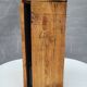 Wabi-Sabi glass vase with burnt wood mold