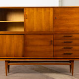 High wooden and glass line of the 60s