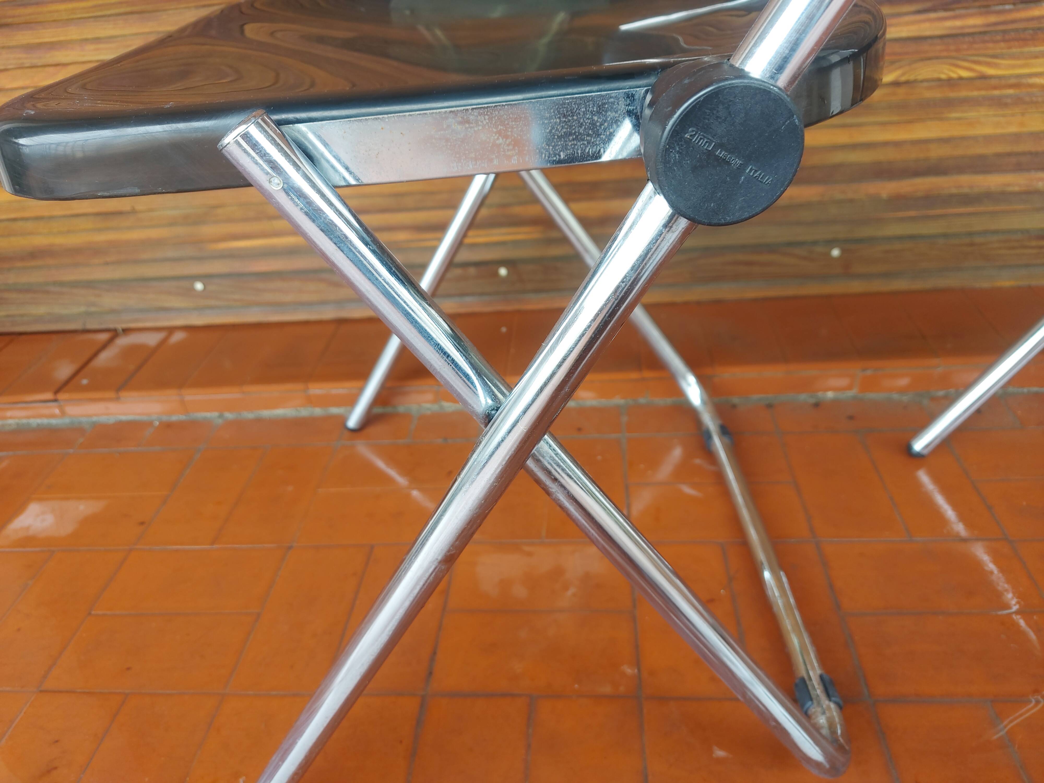2 folding chairs in plexi , Itialienne , 2inn in Lissone