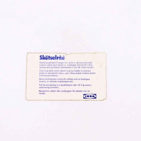 Fauteuil ''Skopa'' par Ole Gjerløv-Knudsen & Torben Lind, IKEA, 1970