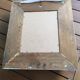White wooden mirror