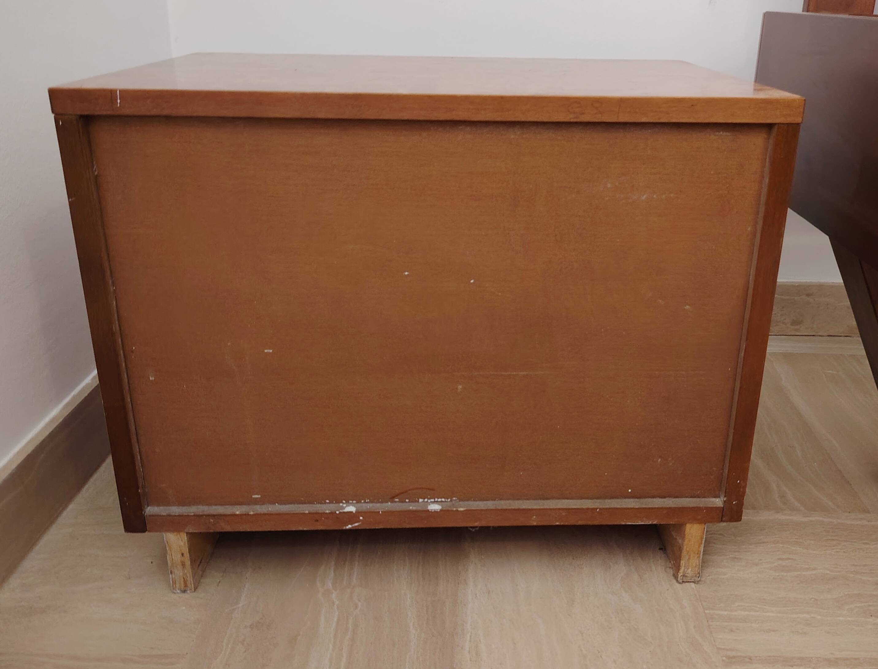 Willy rizzo bedside tables 70s