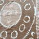 Vintage hand-embroidered tablecloth 153x154 cm