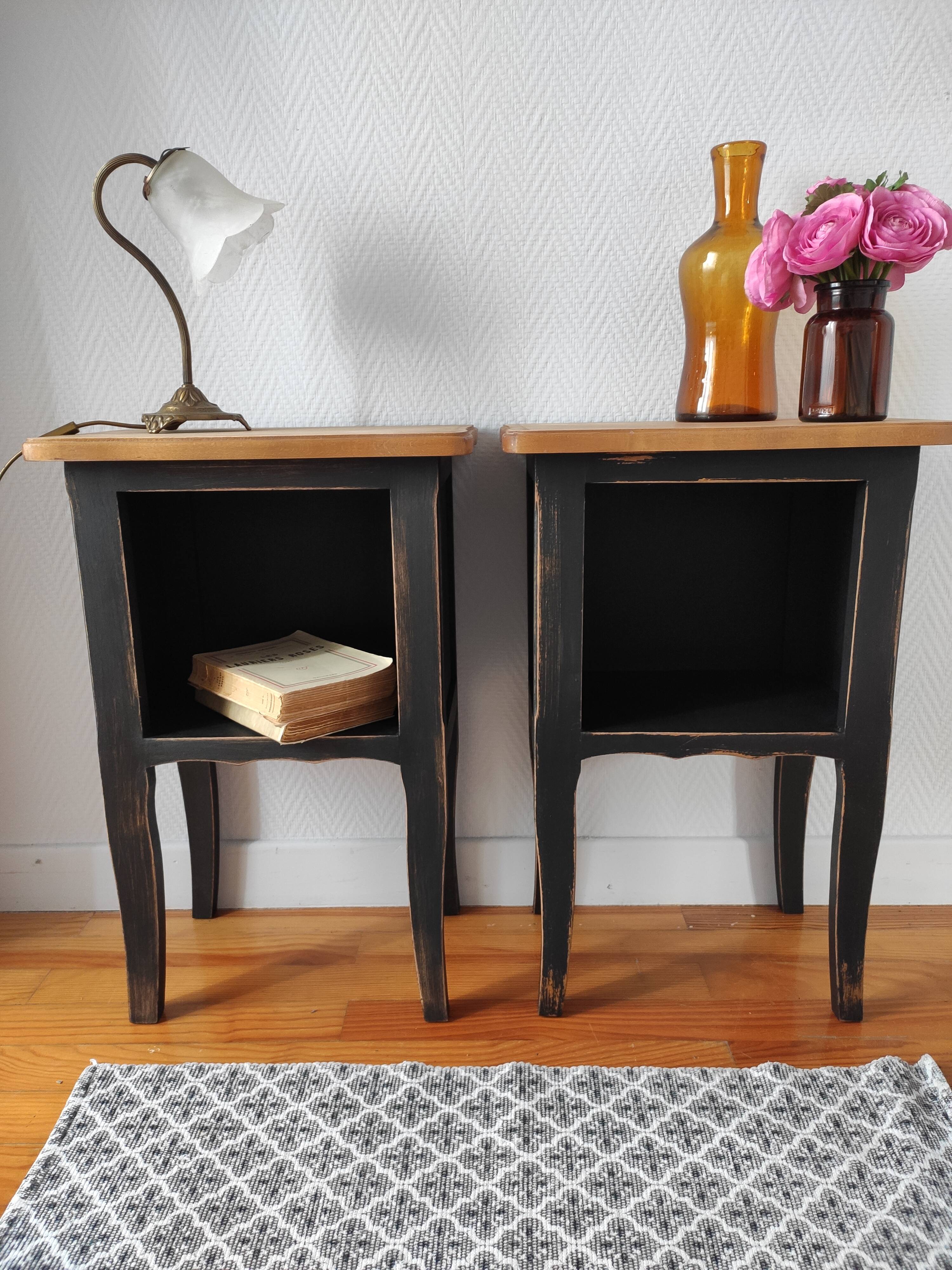 Pair of bedside tables