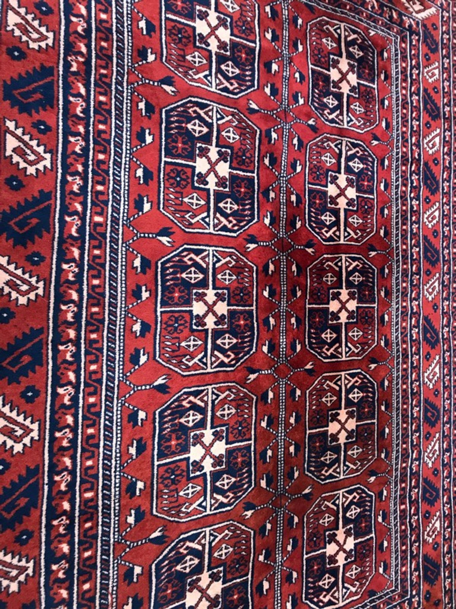 Persian rug Kurdish ground turkmen 190 x 275 cm