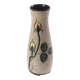 1950s vase, rosebuds and sandblasted appearance