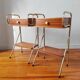 Pair of vintage modernist bedside tables