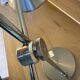 Lampe de Bureau Vintage à Bras Articulé – Métal Brossé & Chrome