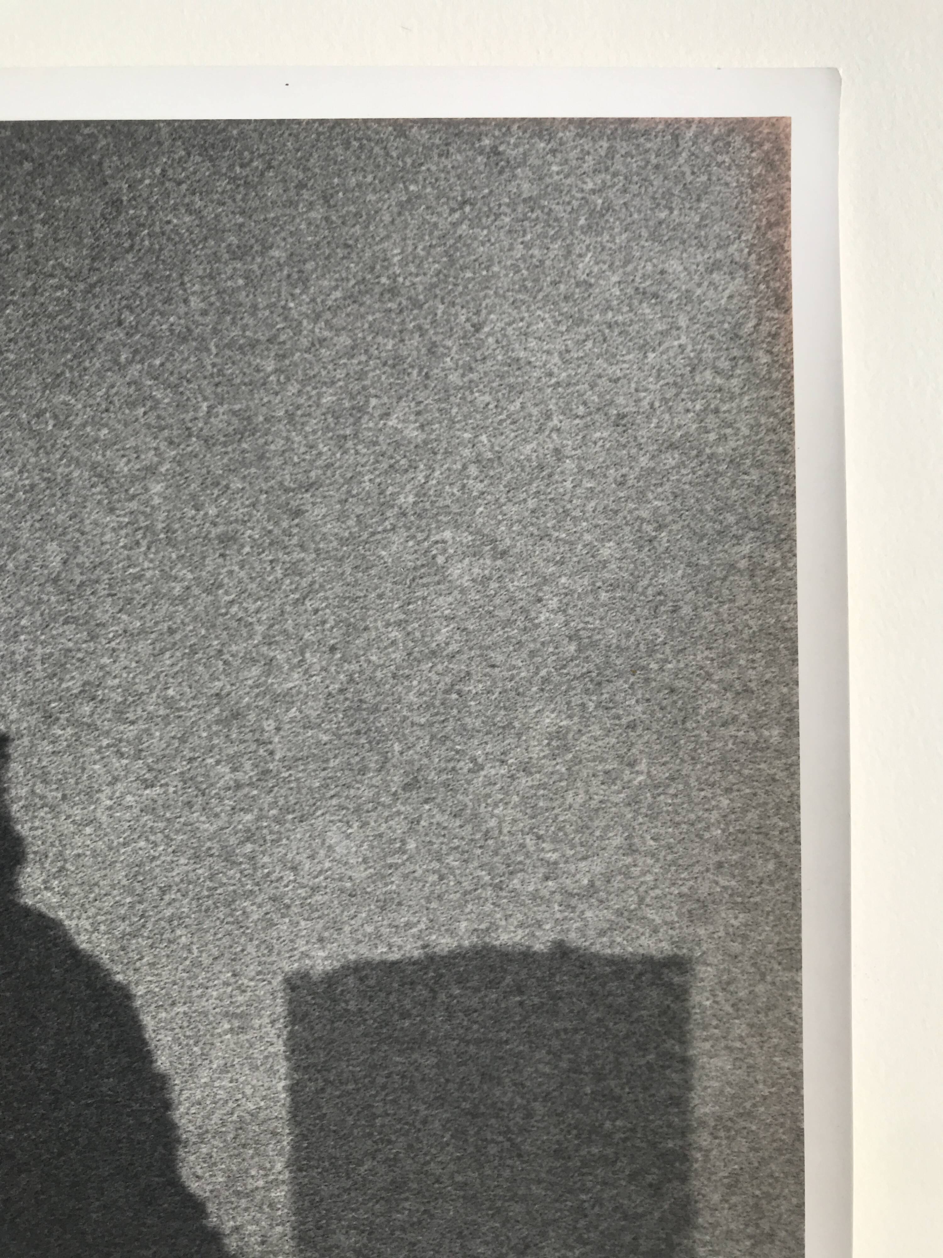 Rosine nusimovici, rooftops of paris from beaubourg, 1978. silver print