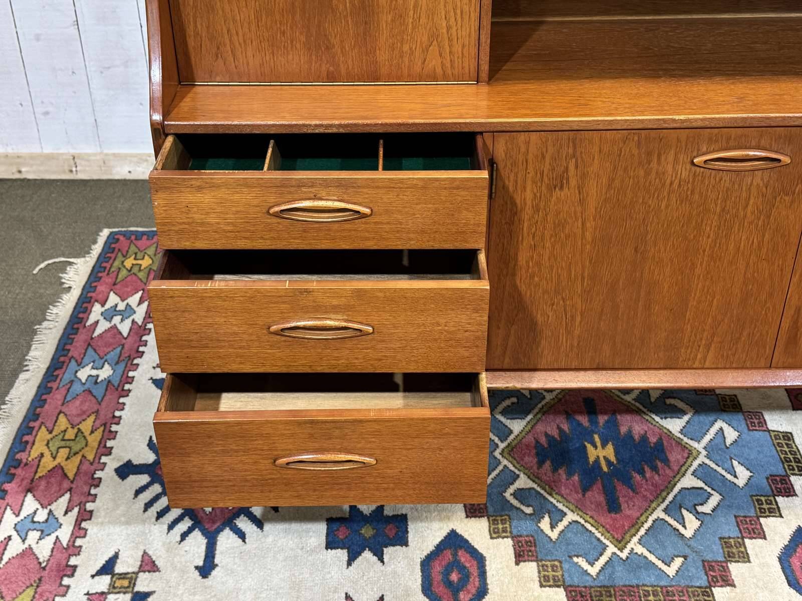 Teak buffet bar from the 1970s.