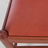 Set of 6 Scandinavian teak chairs