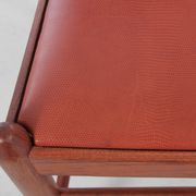 Suite de 6 chaises scandinaves en teak