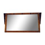 Rectangular art deco mirror