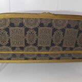 4 armchairs and a gilded wooden sofa Louis XVI style