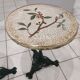 Pair of gueridon tables from Parisian bistro 1900s