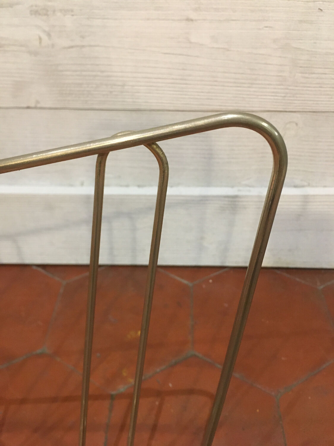 Porte revue doré