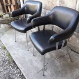 Pair of vintage armchairs