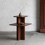 Pied de stalle, display side table in art deco style, France, 1940s
