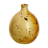 Vase boule céramique grès vintage