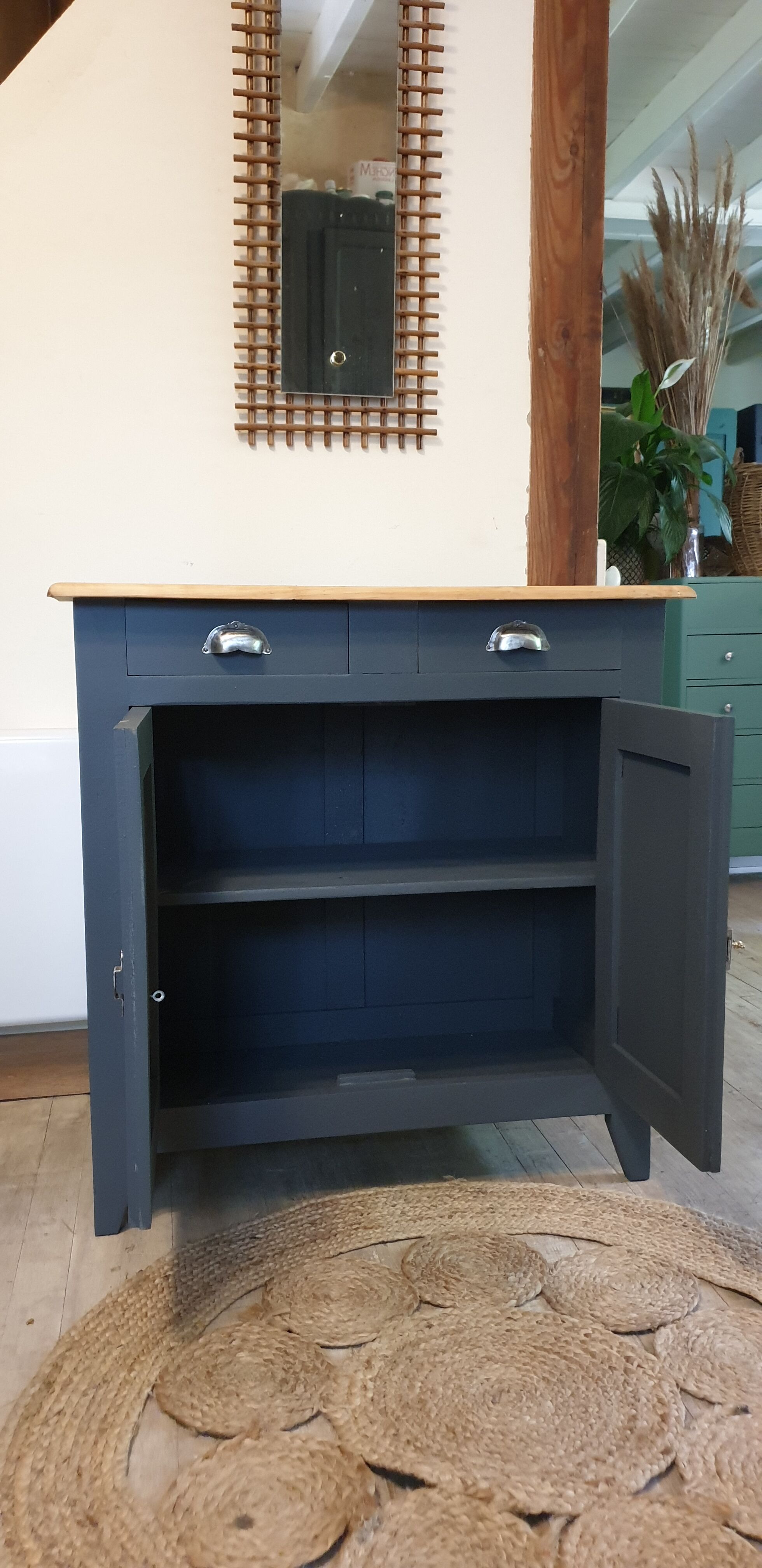 Grey Parisian buffet