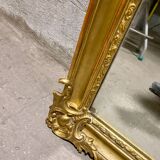 Old golden mirror