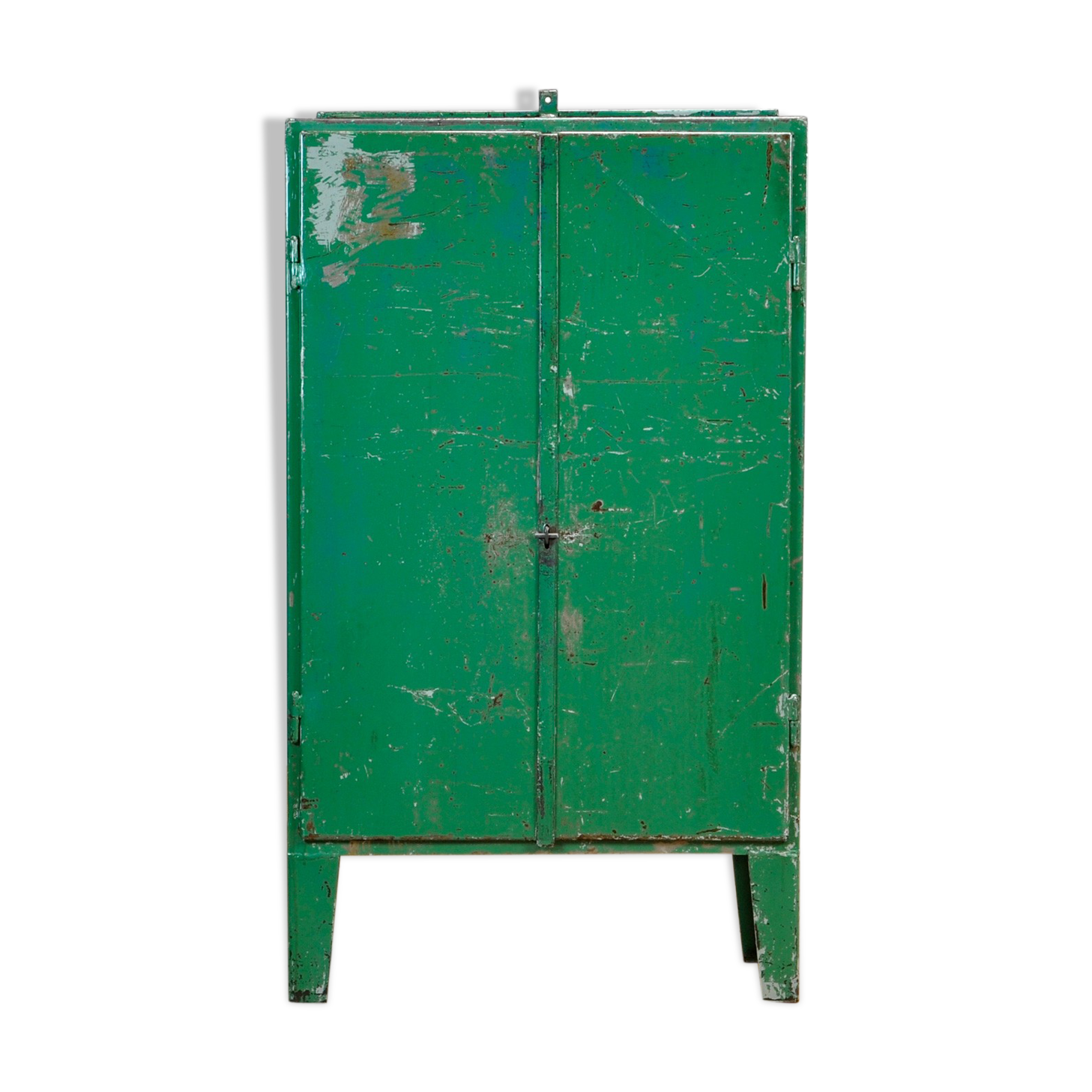 Industrial Iron Cabinet, 1960s