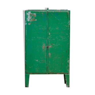 Industrial Iron Cabinet, 1960s