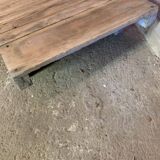 Industrial wooden coffee table