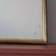 Antique rectangular gilded wood mirror