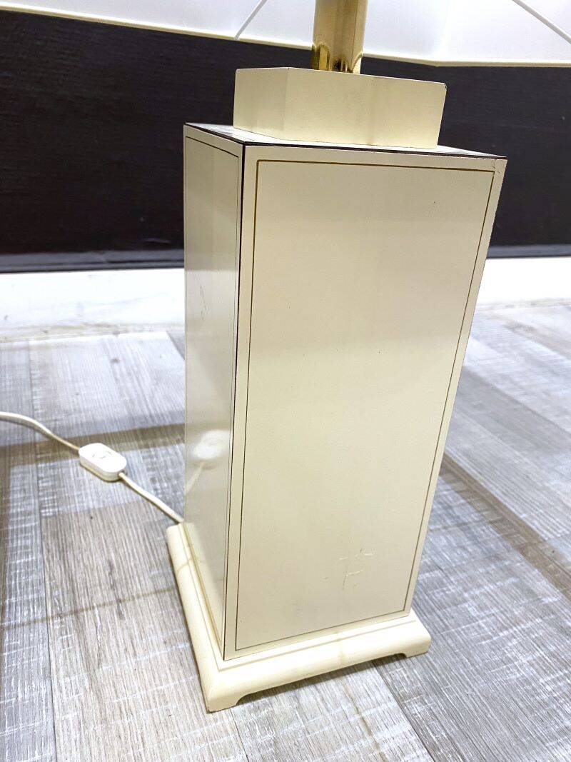 Pair of Wooden Living Room Table Lamps