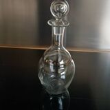 Art Deco glass carafe