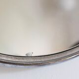 Vintage mirror in chromed metal