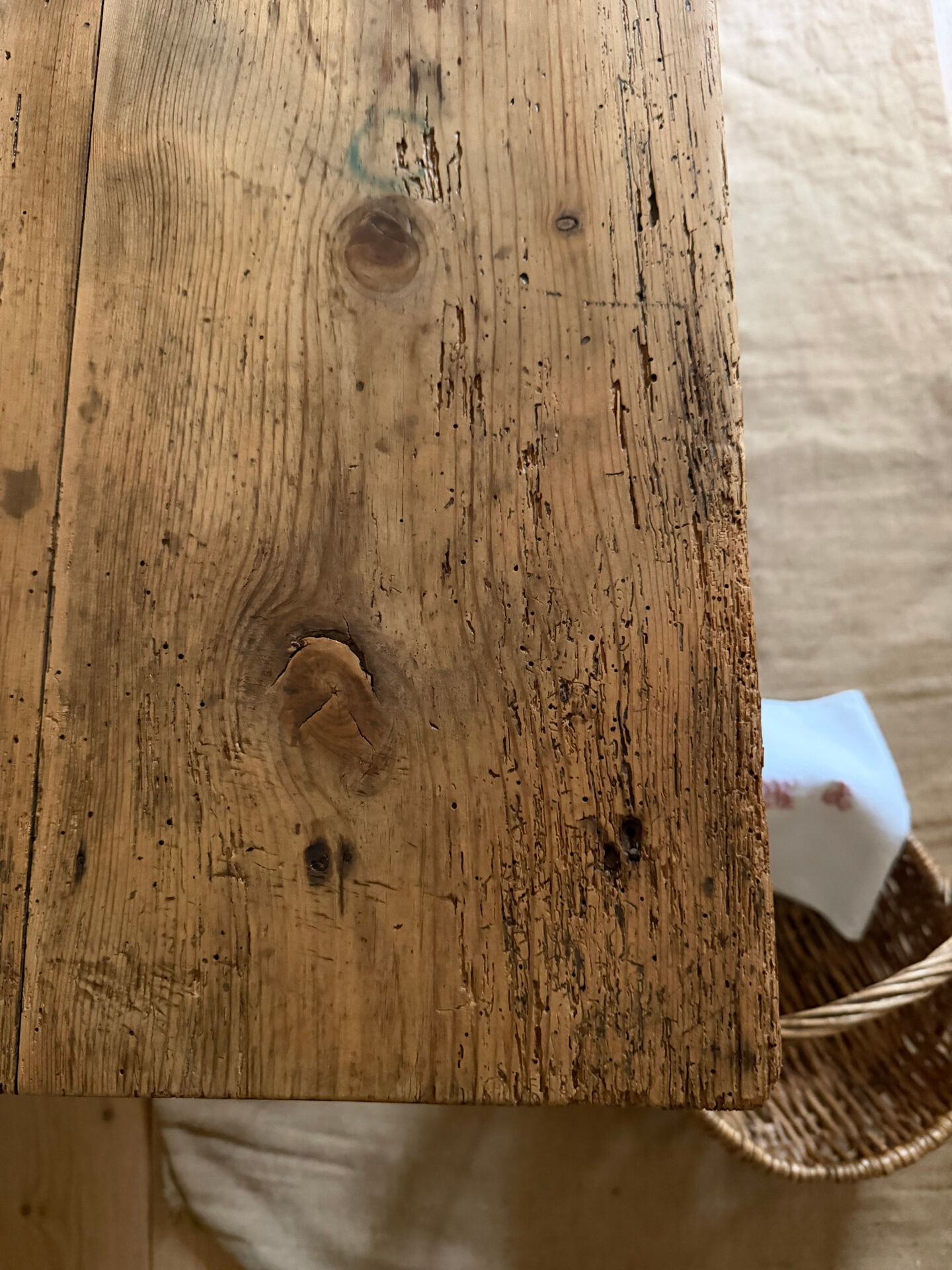 Renovated farmhouse coffee table
