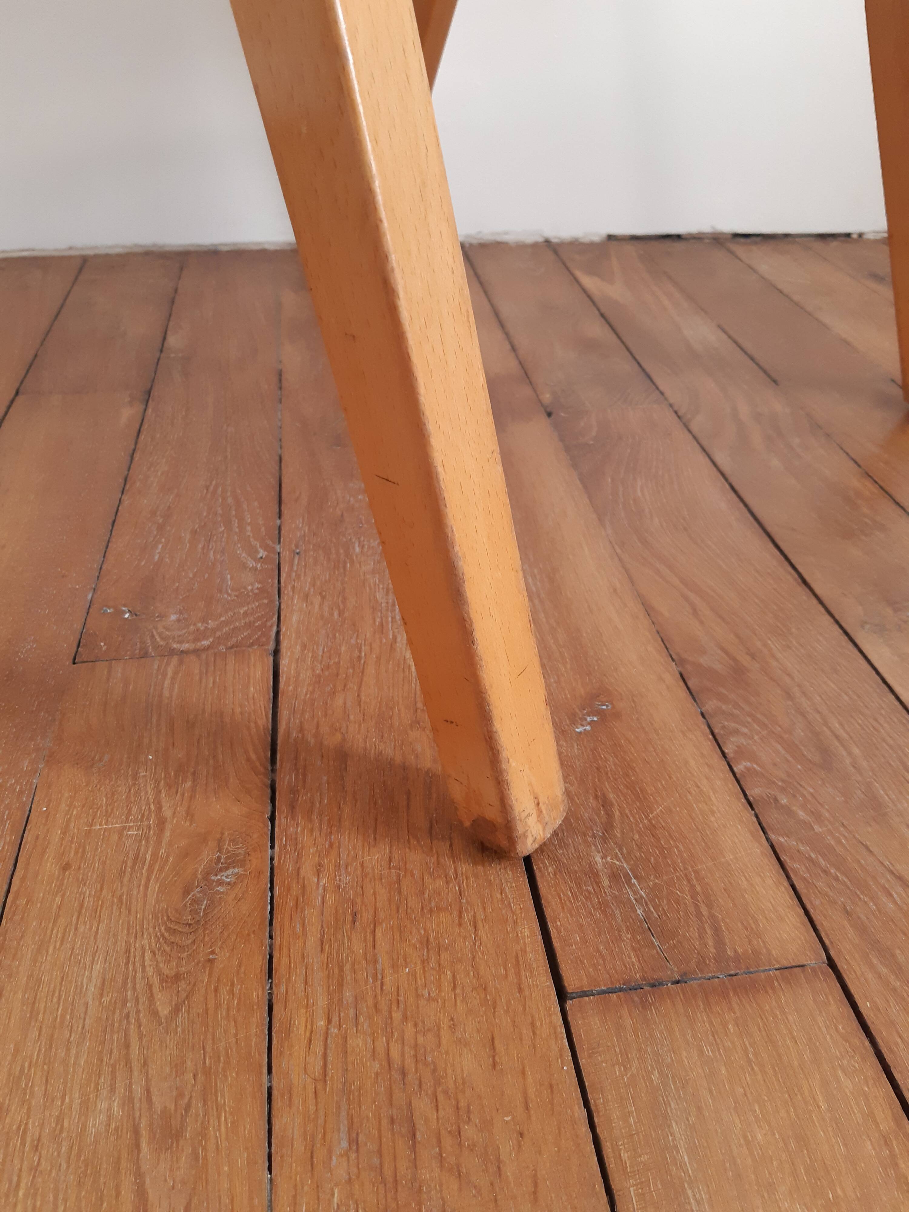 Scandinavian wooden chair