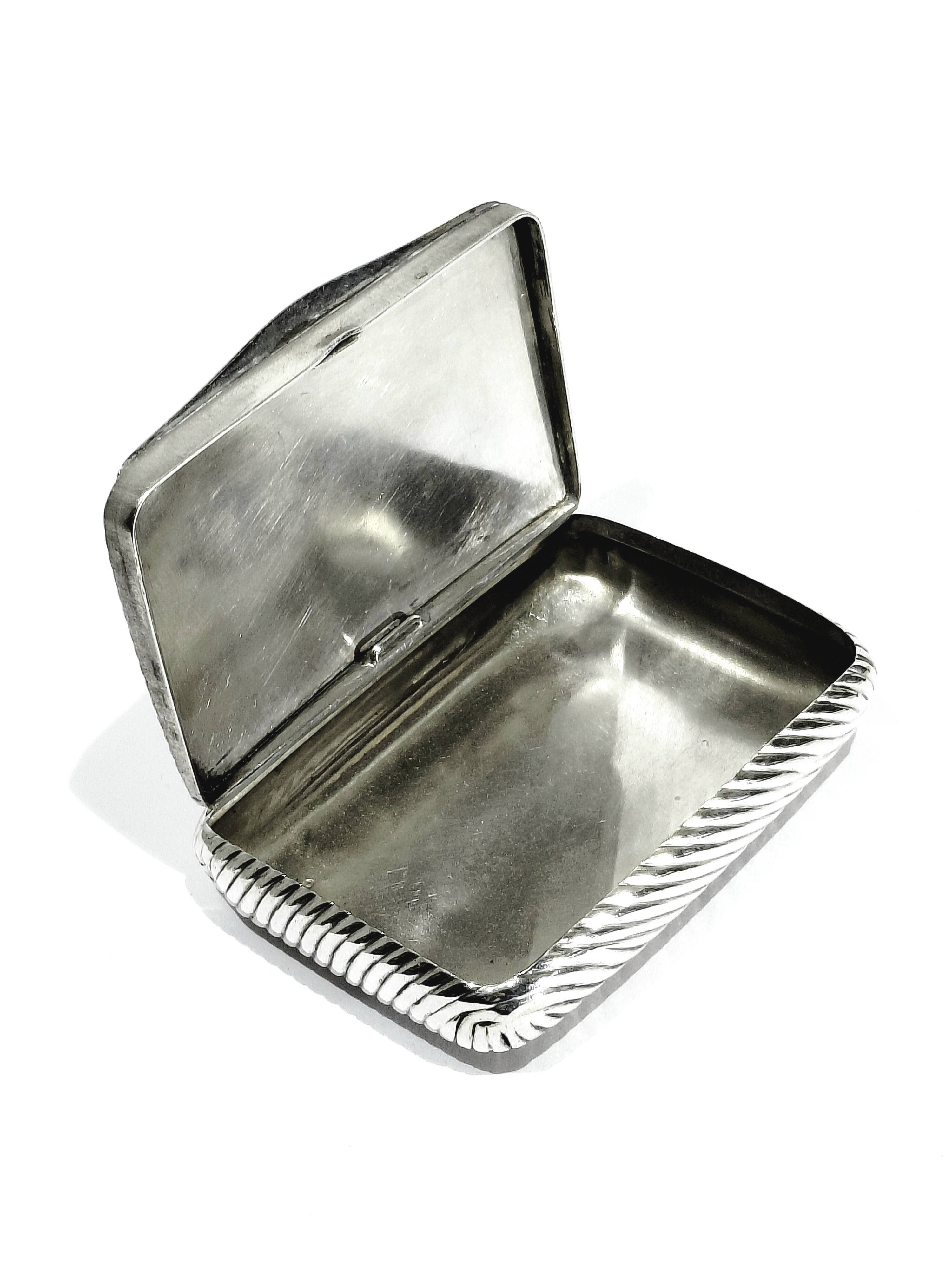 AUSTRIA - SILVER SNUFF BOX