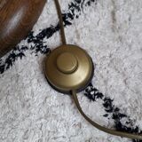 Dutch design wooden floor lamp by Steinhauer