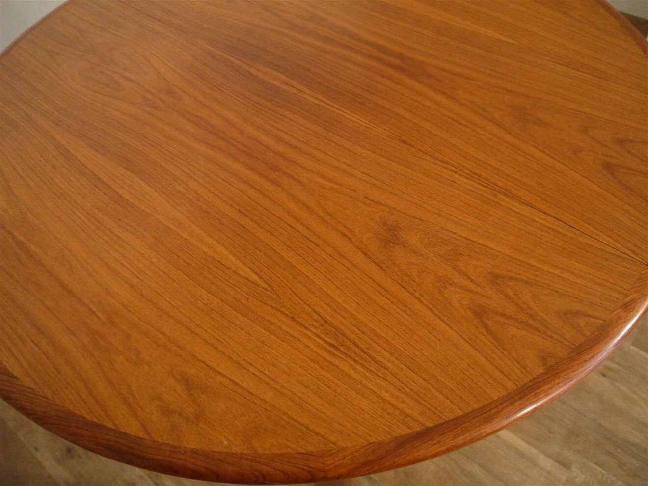 Danish extendable teak dining table 1960