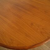 Danish extendable teak dining table 1960
