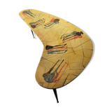 Table d’appoint peinte à la main par Decalage, Italie 1957